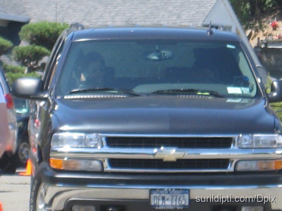 IMG_5833.JPG - Shahrukh waiting in the car - getting ready to shoot for the song, "Sajda", in the backyard of a counsilwoman's house in Healdsburg, CA